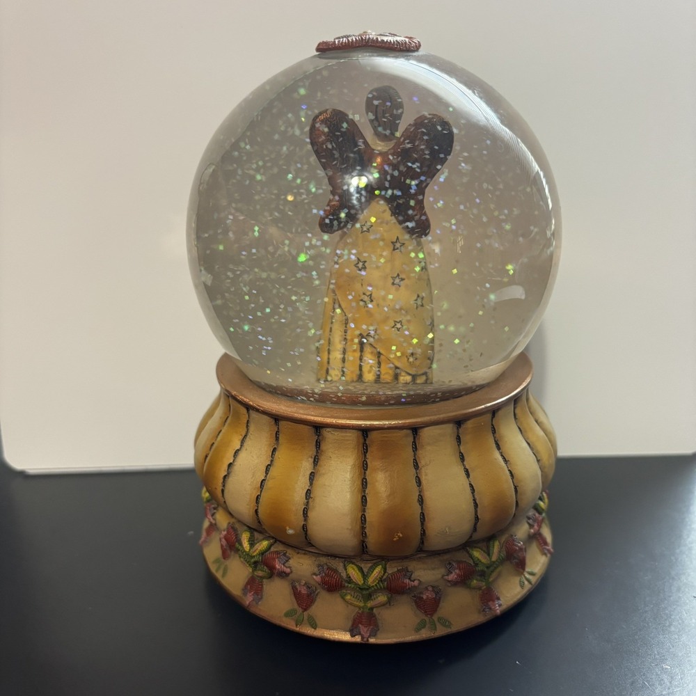 Country Soul Mom Snow Globe Music Box Wind Beneath My Wings - Picture 6 of 12